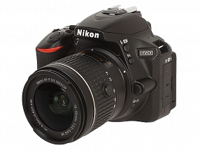 Фотоаппарат Nikon D5600 Black KIT <AF-P 18-55 VR + AF-P 70-300 VR 24.1Mp, 3.2" WiFi, GPS> 