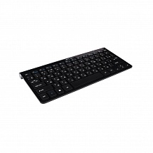 Клавиатура беспроводная ультракомпактная Jet.A SlimLine K9 W Black с USB-интерфейсом