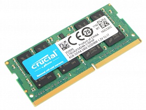 Память SO-DIMM DDR4 8Gb (pc-19200) 2400MHz Crucial DRx8 CT8G4SFD824A