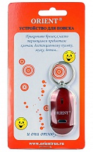 Брелок для поиска ключей/вещей Orient KF-110 (отзывается на свист) встроенный фонарик (1 LED красный