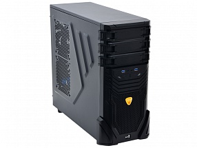 Корпус Aerocool Vs-3 Advance Black Edition, ATX, 600Вт, USB 3.0 , коннекторы 2x PCI-E (6+2-Pin), 4x SATA, 3x MOLEX, 1x 4+4-Pin