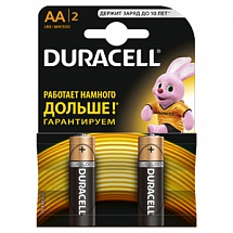 Батарейки DURACELL (АА) LR6-2BL BASIC NEW 2 шт
