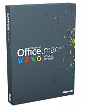 Программное обеспечение  Microsoft Office  Home and Business 2011 for MAC BOX (W6F-00232) 
