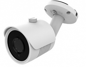 Камера Видеонаблюдения GINZZU HAB-2034P уличная камера 4 в1 (AHD,TVI,CVI,CVBS) 2.0Mp (1/3.6"" PAS5220 Сенсор, ИК подстветка до 20м, металлический корп
