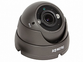 Камера Falcon Eye FE-IDV1080AHD/35M (серая) Уличная купольная цветная AHD видеокамера 1080P 