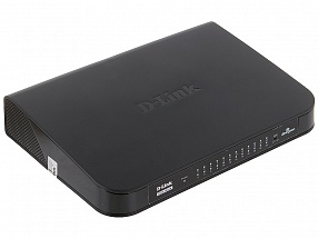 Коммутатор D-Link DGS-1024C/A1A Неуправляемый коммутатор с 24 портами 10/100/1000Base-T и функцией энергосбережения и поддержкой QoS