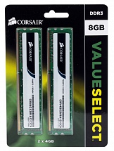 Память DDR3 8Gb (pc-10660) 2x4Gb Corsair XMS3 (CMV8GX3M2A1333C9)