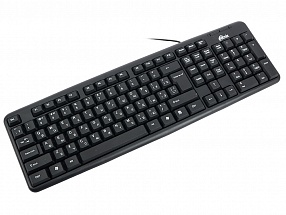 Клавиатура проводная Ritmix RKB-103 USB черный Кл:107 