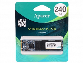 Твердотельный накопитель SSD M.2 240 Gb Apacer 2280 AST280 SATAIII AP240GAST280-1