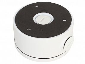 Распределительная коробка SAB-33/950WP для монтажа AHD/IP камер Orient серий 33/950, Ø108мм x 52мм, влагозащищенная, 2 гермоввода, алюминий, цвет белы