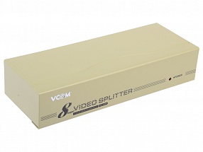 Разветвитель VGA 1 to 8 VS-98A Vpro mod:DD128 350MHz VCOM  VDS8017  