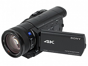 Видеокамера Sony FDR-AX100EB <4K, 50p, 20.0Mp, "Exmor R" CMOS, CarlZeiss VS, 24x Zoom, 3.5". Wi-Fi/NFC, Manual Ring> [FDRAX100EB.CEE] 