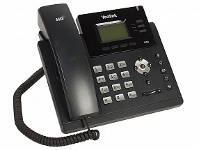 Телефон VoIP Yealink SIP-T40G SIP-телефон, 3 линии, Opus, BLF, PoE, GigE, БЕЗ БП