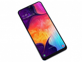 Смартфон Samsung Galaxy A50 (2019) 4Gb/64Gb SM-A505FZWUSER белый