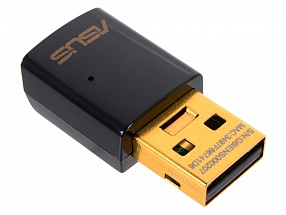 Беспроводная сетевая карта ASUS USB-AC51 Двухдиапазонный беспроводной USB-адаптер стандарта 802.11ac