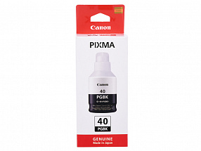 Картридж Canon GI-40 BK для GM2040/G5040/G6040. Чёрный. 6000 страниц.
