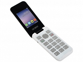 Мобильный телефон Alcatel OneTouch 2051D White/White 2.4" 