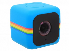 Action Видеокамера Polaroid Cube синяя <1080P, карта памяти SD > 