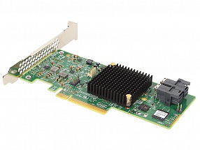 Контроллер LSI MegaRAID SAS9341-8i (05-26106-00, LSI00407) SAS 12Gbps, PCIE3.0 x8, MD2, RAID 0/1/10/5/50, 8 ports (2x SFF8643 HD mini-SAS), Каб.отдель