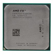 Процессор AMD FX-8350 OEM <125W, 8core, 4.2Gh(Max), 16MB(L2-8MB+L3-8MB), Vishera, AM3+> (FD8350FRW8KHK)