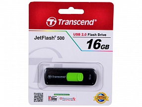 Внешний накопитель 16GB USB Drive <USB 2.0> Transcend 500 (TS16GJF500)