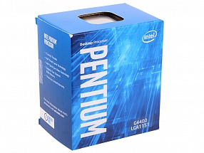 Процессор Intel® Pentium® G4400 BOX  <TPD 54W, 2/2, Base 3.3GHz, 3Mb, LGA1151 (Skylake)>