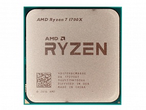 Процессор AMD Ryzen 7 1700X OEM  95W, 8C/16T, 3.8Gh(Max), 20MB(L2-4MB+L3-16MB), AM4  (YD170XBCM88AE)
