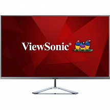 Монитор 32" ViewSonic VX3276-2K-MHD Black Silver IPS, 2560x1440, 4ms, 250 cd/m2, 1200:1 (DCR 80M:1), HDMI, DP, miniDP, 2Wx2, Headph.Out, vesa