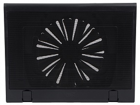 Теплоотводящая подставка под ноутбук DeepCool Windwheel FS BLACK (до15.6", вентилятор 200мм, черный, 2USB)