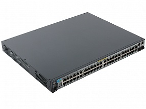 Коммутатор HP 2620-48-PoE+ (J9627A) Управляемый коммутатор с 48 портами  10/100 с поддержкой технологии PoE, 2 разъема 10/100/1000, 2 отсека mini-GBIC