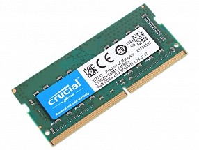 Память SO-DIMM DDR4 8Gb (pc-19200) 2400MHz Crucial SRx8 CT8G4SFS824A