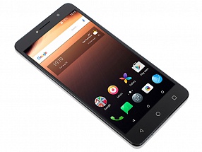 Смартфон Alcatel A3 XL 9008D 8Gb Sideral Gray+Silver  моноблок 3G 4G 2Sim 6" 720x1280 Android 7.0 8Mpix 802.11bgn 