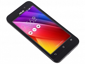 Смартфон Asus ZenFone Go (ZB452KG/Black) Qualcomm MSM8212 (1.2)/1G/8G/MicroSD/4.5"(854x480)/2xMicro sim/3G/GPS/Cam5Mp+0.3Mp/2070mAh/Android5.1
