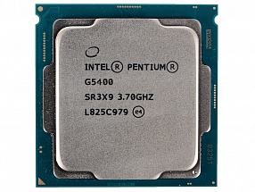 Процессор Intel® Pentium® Gold G5400 OEM  TPD 54W, 2/4, Base 3.7GHz, 4Mb, LGA1151 (Coffee Lake) 