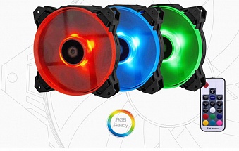 Вентилятор ID-Cooling DF-12025-RGB-TRIO RGB LED / PWM 