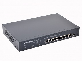 Коммутатор TP-LINK TL-SL2210 Smart коммутатор на 8 портов 10/100 Мбит/с и 2 гигабитных порта