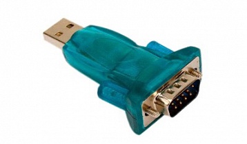 Переходник AM/COM ORIENT UAS-002, адаптер USB to RS232 DB9M (WCH CH340), крепеж разъема - винты