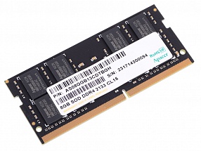 Память SO-DIMM DDR4 8Gb (pc-17000) 2133MHz Apacer Retail AS08GGB13CDTBGH/ES.08G2R.KDH