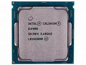 Процессор Intel® Celeron® Processor G4900 OEM  TPD 54W, 2/2, Base 3.1GHz, 2Mb, LGA1151 (Coffee Lake) 