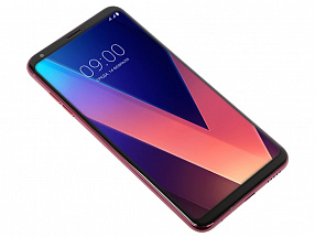 Смартфон LG H930DS V30+ LGH930DS.ACISRP Pink Qualcomm Snapdragon 835 (2.45+1.9)/128 Gb/4 Gb/6" (1440x2880)/DualSim/3G/4G/BT/Android 7.1