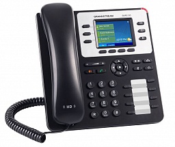 Телефон IP Grandstream GXP2130V2 3 линий и 3 SIP-аккаунтов 2x10/100/1000Mbps LCD PoE (Аналог телефона VoIP Yealink SIP-T40G, 3 линии, Opus, BLF, PoE, 