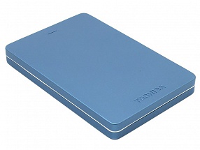 Внешний жесткий диск 1Tb Toshiba Canvio Alu S3 2,5" USB3.0 Blue (HDTH310EL3AA)