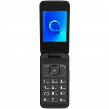 Мобильный телефон Alcatel 3025X серый раскладной 2.8" 240x320 2Mpix BT GSM900/1800 GSM1900 MP3 FM mi