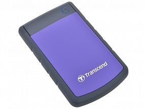 Внешний жесткий диск 500Gb Transcend TS500GSJ25H3P 2.5" USB 3.0, Ударозащищенный, с кнопкой BackUp <Retail>