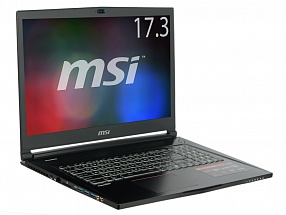 Ноутбук MSI GS73 Stealth 8RF-029RU i7-8750H (2.2)/16G/1T+256G SSD/17.3"FHD AG 120Hz/NV GTX1070 8G/noODD/BT/Win10 Black