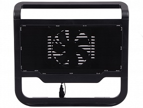 Теплоотводящая подставка под ноутбук DeepCool N200 (до15.6", 120мм вентилятор, черный)