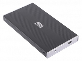 Мобил рек AgeStar SUB2S (Black) USB2.0 to 2,5"hdd SATA алюминий