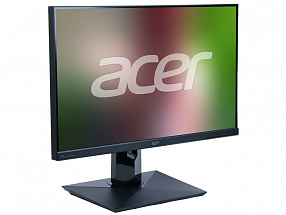 Монитор 27" Acer CB271HUbmidprx Black IPS, 2560x1440, 4ms, 350 cd/m2, DCR 100M:1, DVI, HDMI, DP, 2Wx2, Headph.Out, HAS, Pivot, vesa