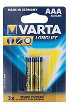 Батарейки VARTA Long Life AAA блистер 2 4103113412 