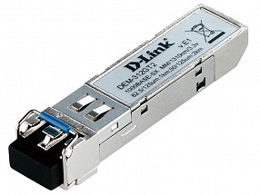 Модуль D-Link DEM-312GT2/DD/F1A Модуль SFP с 1 портом 1000Base-SX+ для многомодового оптического кабеля, питание 3,3В (до 2 км)